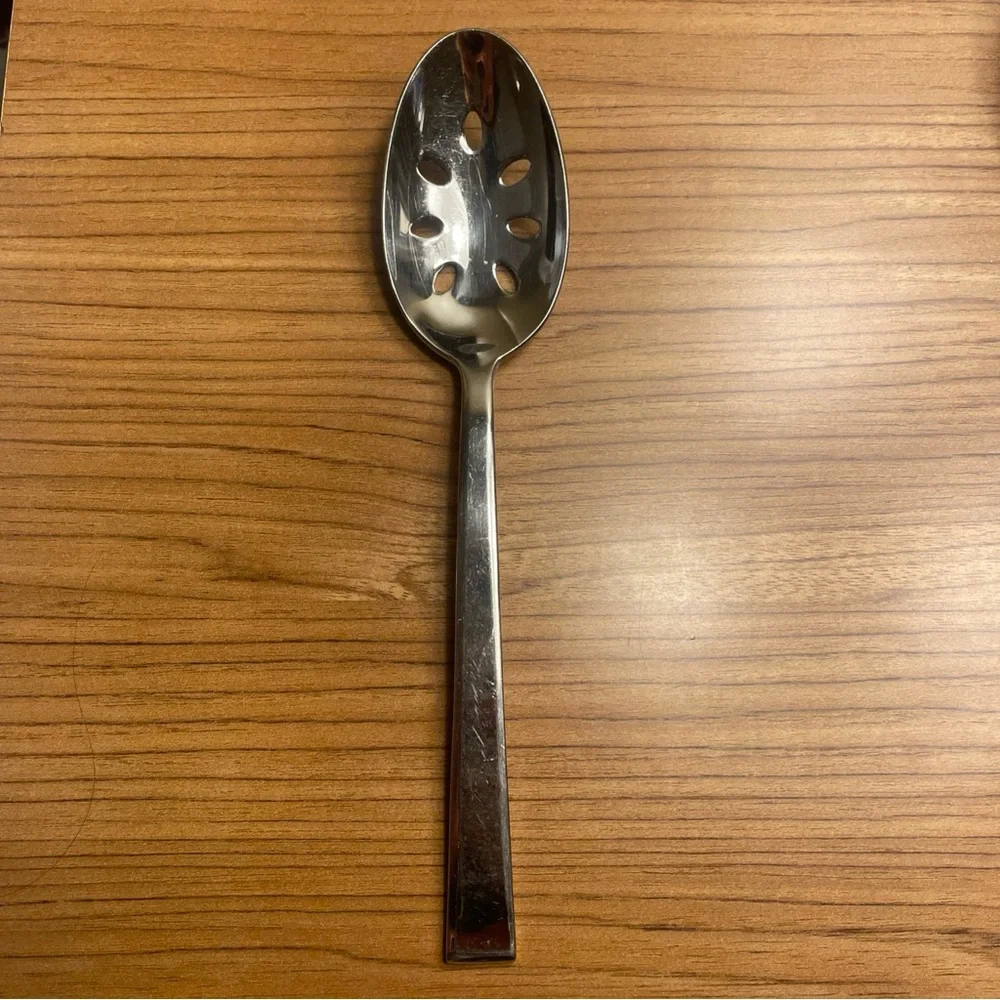 Dansk “Meridian” 18/10 Stainless Steel Slotted‎ Serving Spoon Utensil 2006-2007
